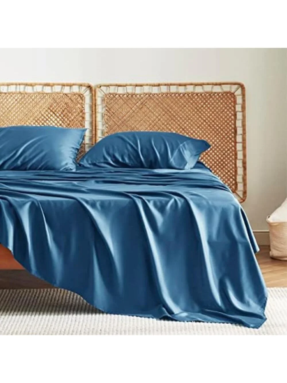 Soft Bamboo Twin XL Sheet Set - 100% Rayon, 3-Piece Bedding for Ultimate Comfort